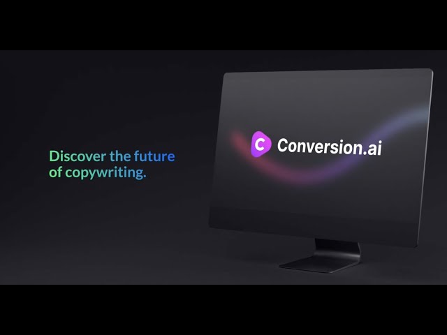 Introducing Conversion.ai Trailer (official)