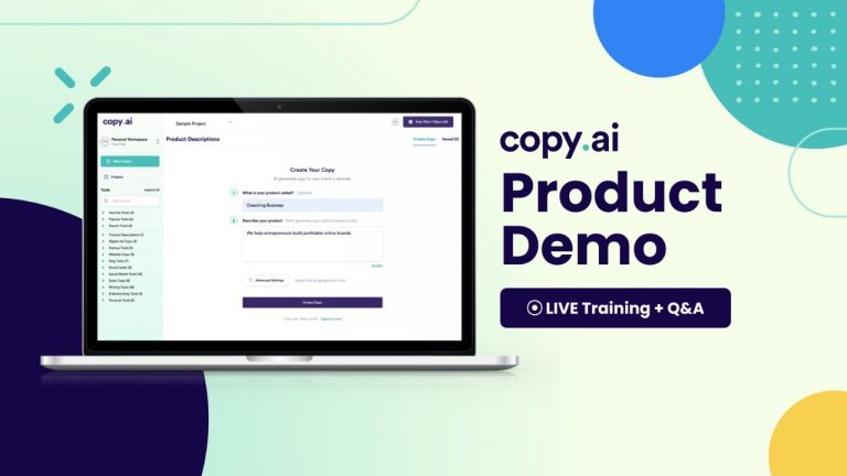 CopyAI Demo 42: Write Blogs In Minutes With AI