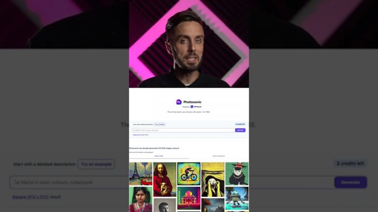 Try creating images with AI for free with Photosonic (by Writesonic) aiart shorts