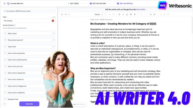 Revolutionary AI Article Writer 4.0: Write SEO-Optimized Articles in Seconds!