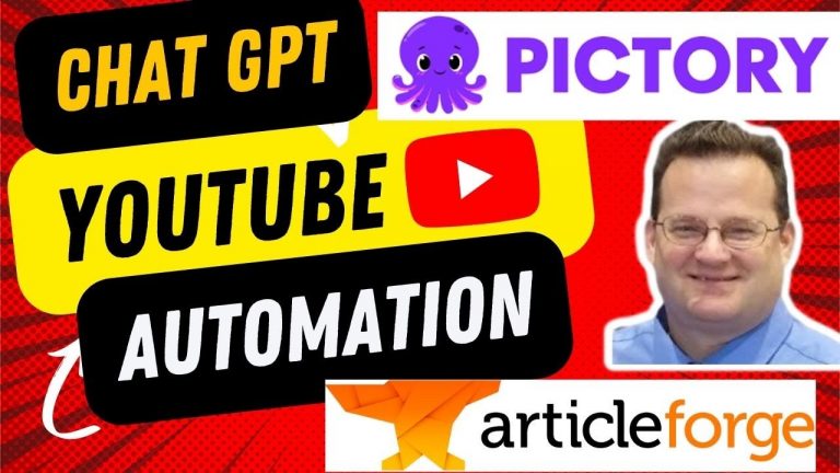 AI Youtube Automation [FULL DEMO] ChatGPT, Article Forge, Pictory – YouTube Automation with AI