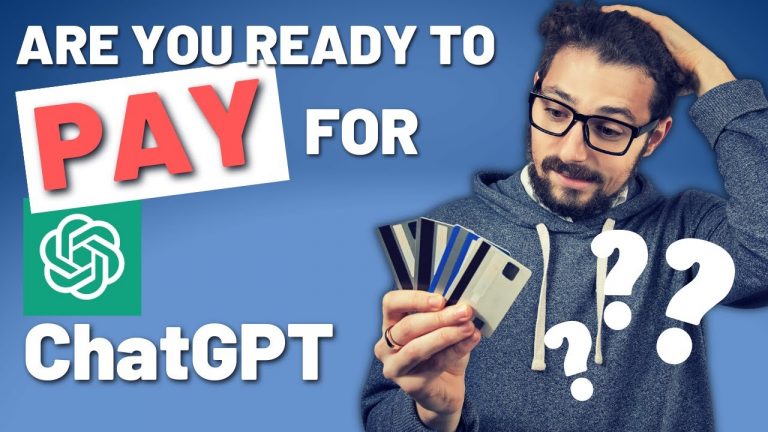 ChatGPT Wants Your MONEY! How Much Would You PAY for it?