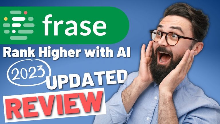 Frase 2023 UPDATED Review! AI + SEO-Optimized Content = RANK Higher!