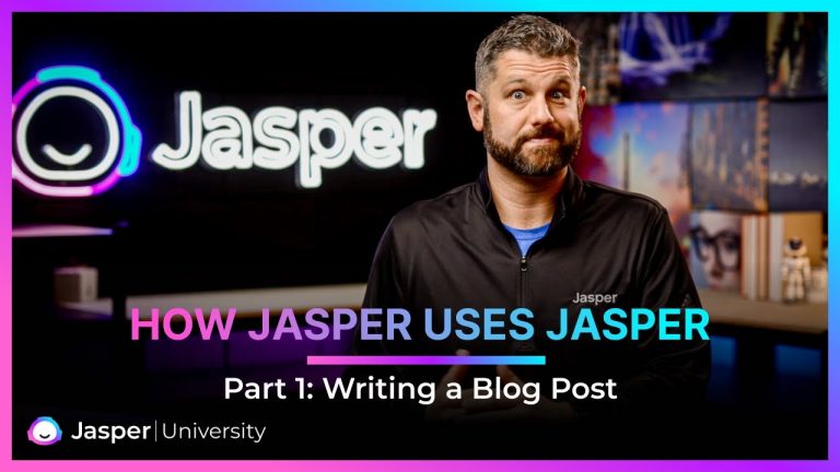 How Jasper Uses Jasper Part 1: Writing a Blog Post (official)