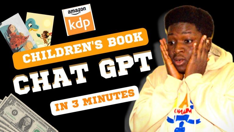 How To Use Chat Gpt To Write Children’s Book || Step By Step Tutorial