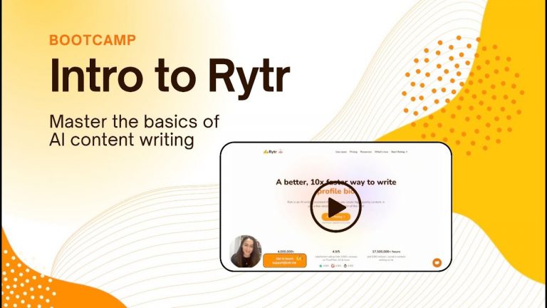 Rytr Bootcamp: Intro to Ryting