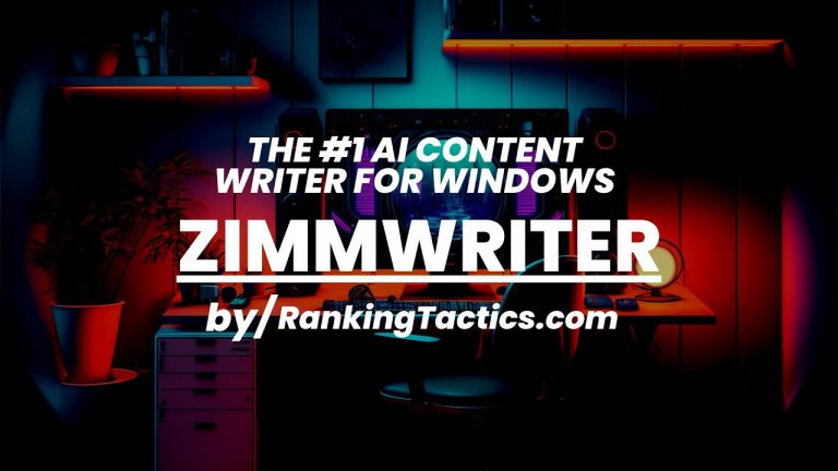 The 1 AI Content Writer – ZimmWriter