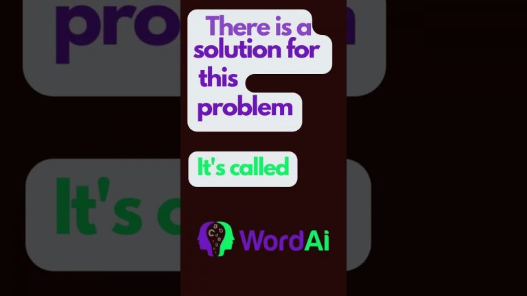 Unlock the Power of AI Writing: Create Unique Content with WordAI shorts SEOtool uniquecontent