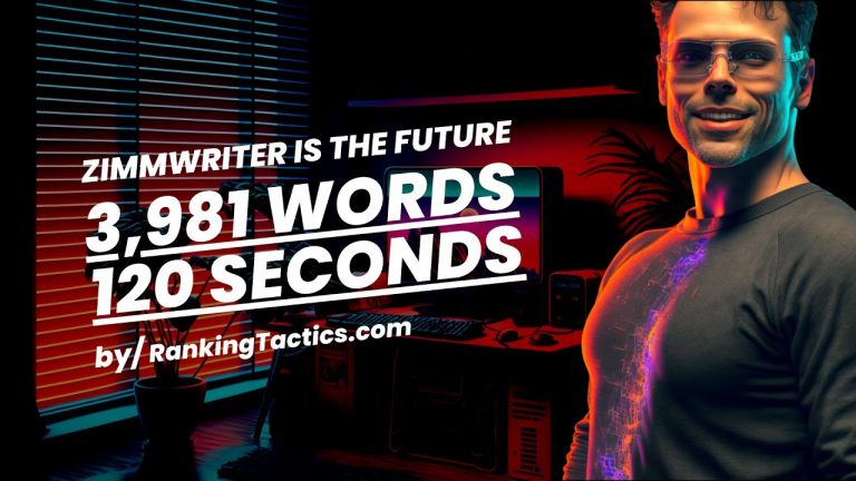 Use AI to Write a 3,981 Word Blog Post in 120 Seconds with ZimmWriter!