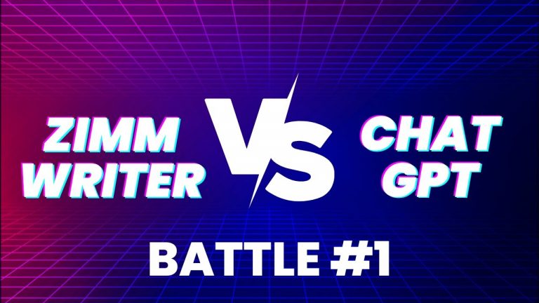 ZimmWriter vs. ChatGPT – Battle 1