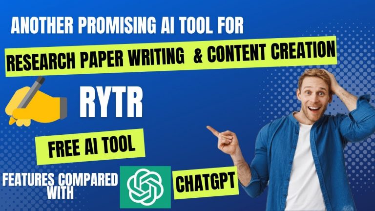 AI Tool |Rytr for Research article writing & Content creation|Special Features compared with Chatgpt