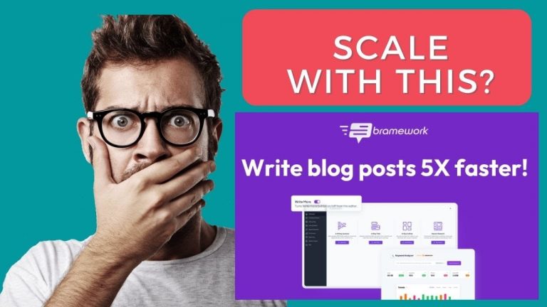 Bramework AI Writer Review Tutorial | Write Content at Scale