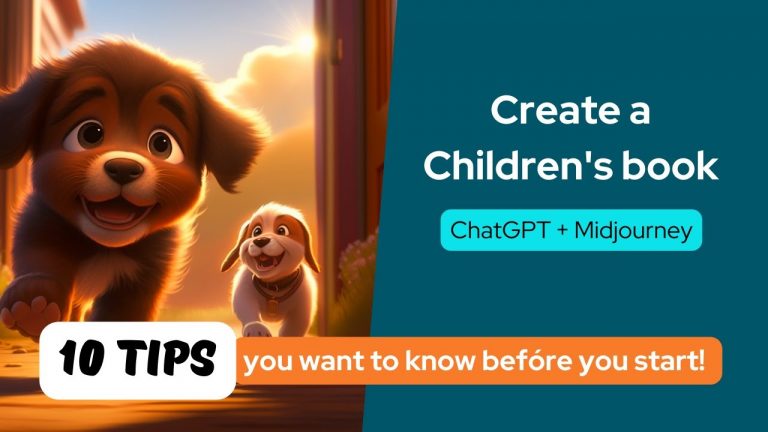 Create a Passive Income with ChatGPT and MidJourney: Write a Children’s Book Today! [2023 Guide]