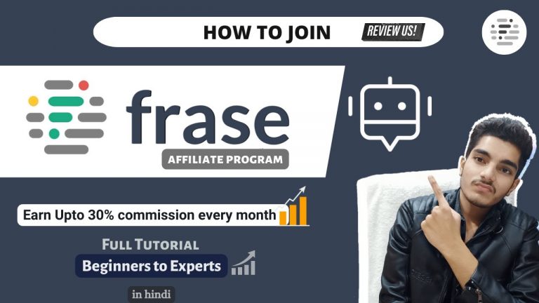 Frase.io Affiliate Program Review | Make Money With Ai Content Writer Promote – Must Watch !!
