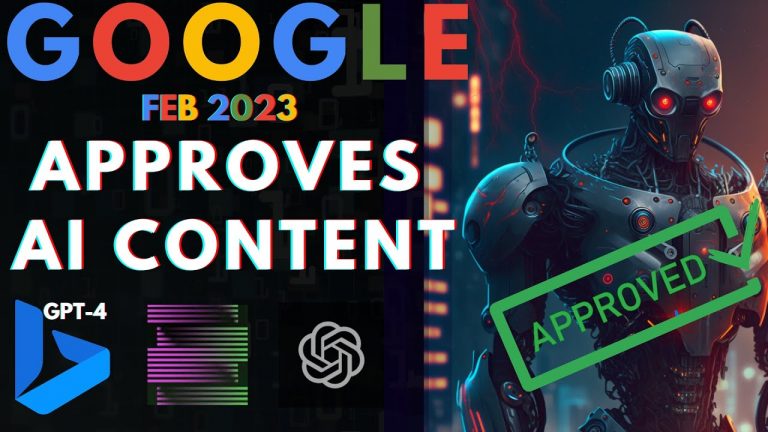 Google Approves AI GENERATED CONTENT