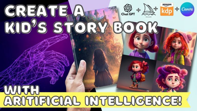 How to Create a Children’s Book Using ChatGPT and Midjourney AI – EASY Step by Step for Amazon KDP