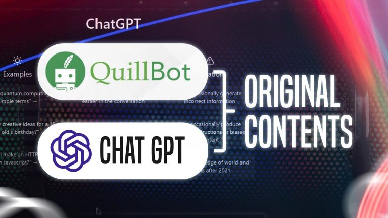 How to Use ChatGPT + QuillBot to create AUTHENTIC content in 3 minutes