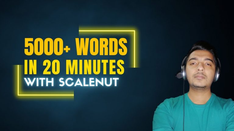 How to Write SEO-Optimized Informational Content in 20 Minutes with Scalenut | Passivern