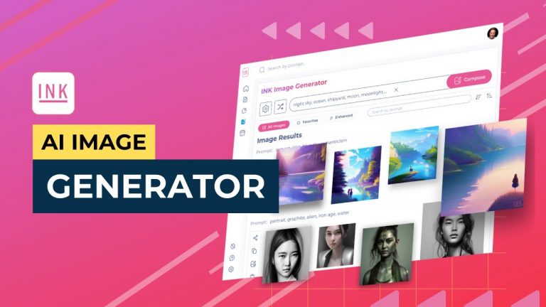 INK AI Images – create the perfect visuals to go along with your marketing content