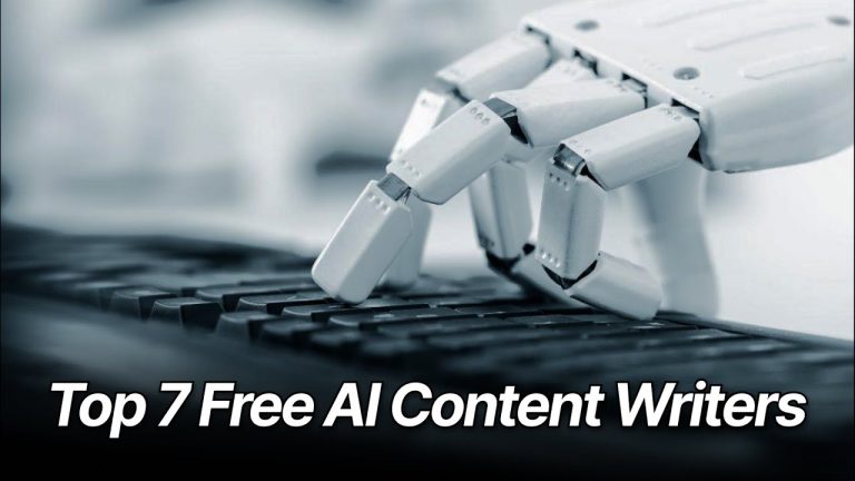 Top 7 free AI content writers – Not ChatGPT