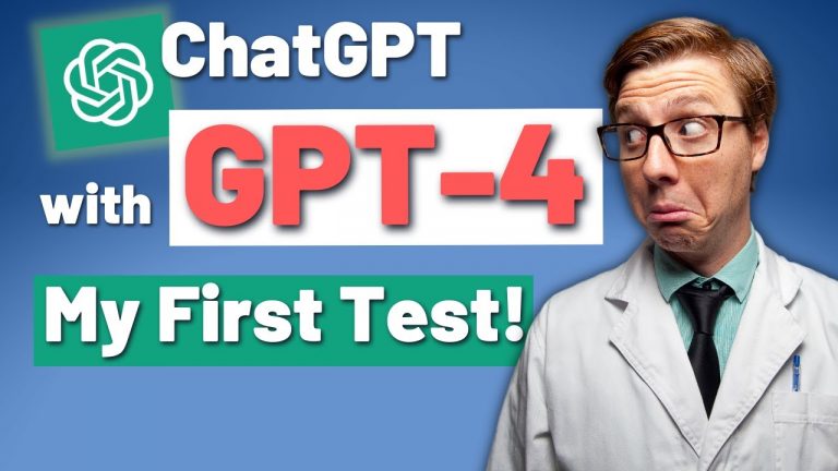 ChatGPT With GPT 4! My First Test! Does It Have FRESH Data?