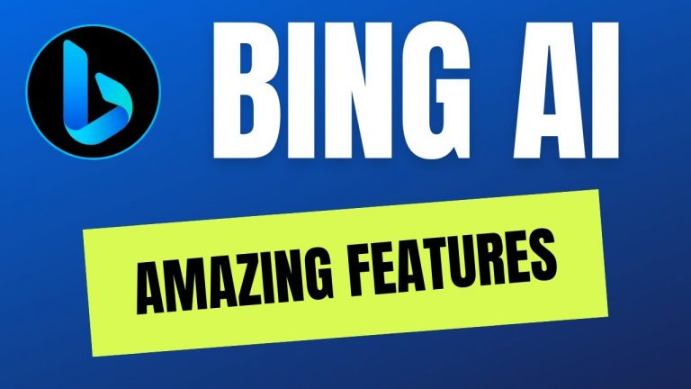 Discover the Amazing Features of Bing AI Chat