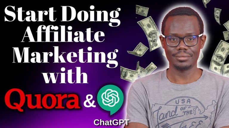 Guys, Start Doing Affiliate Marketing Using AI! – How To Use Quora Questions and ChatGPT