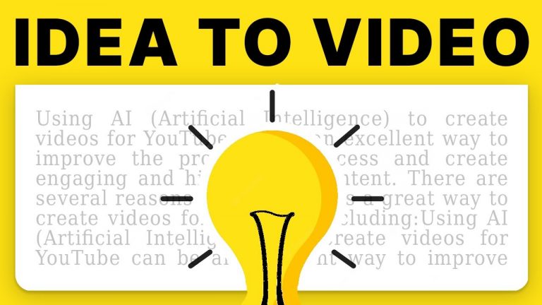 How To Create YouTube Videos With ‘Idea to Video’ & ‘Image to Video’ | New AI Tools & Features