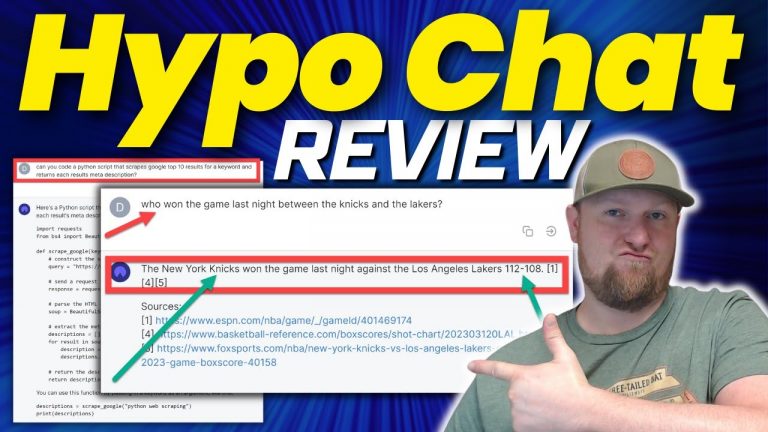 Hypo Chat Review: Hypotenuse AI’s ChatGPT Alternative (Facts and Latest Content)
