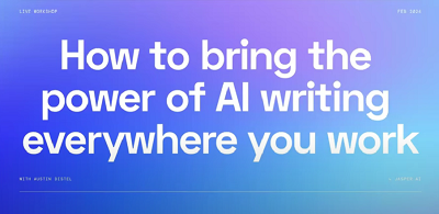 Jasper Everywhere Learn How to Use AI Writing Everywhere You Work