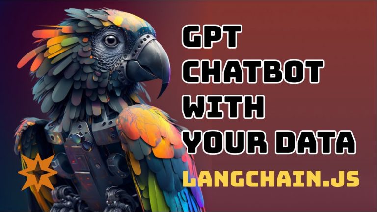 Langchain JS | How to Use GPT-3, GPT-4 to Reference your own Data | OpenAI Embeddings Intro