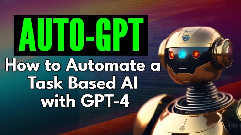 Auto-GPT – How to Automate a Task Based AI with GPT-4