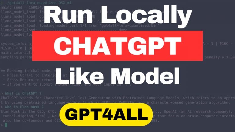 GPT4ALL: Run ChatGPT Like Model Locally | 3 Easy Steps | 2023