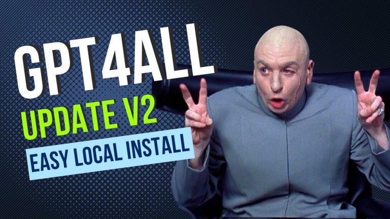 GPT4ALL V2 Step by Step Install Explained with Demo. Run on CPU!