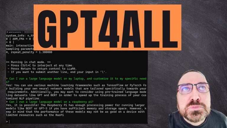 How to run ChatGPT in your own laptop for free? | GPT4All