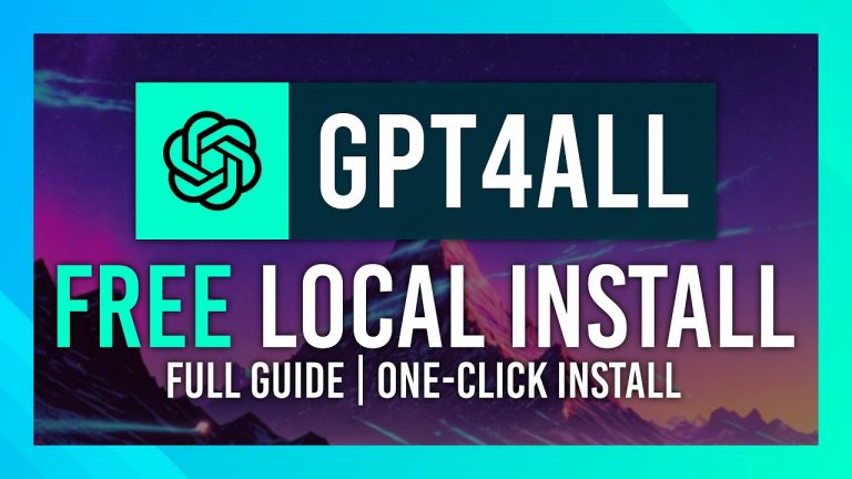 Local ChatGPT FREE on Your Laptop! GPT4All 1-Click Install – Local, Offline, ChatGPT