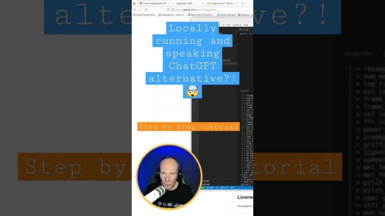 Speaking ChatGPT alternative | GPT4ALL + Coqui TTS | Tutorial