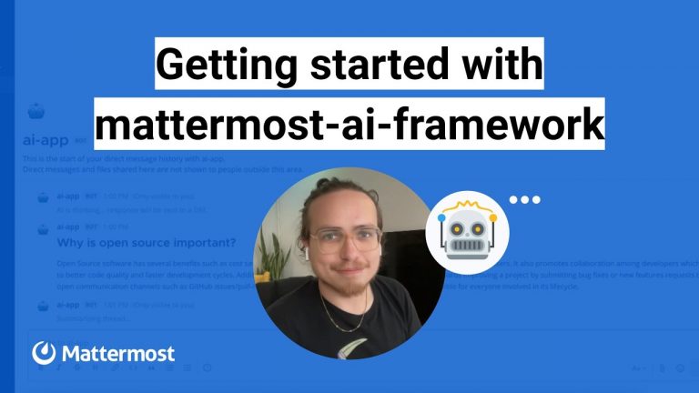 Build your own local AI with mattermost-ai-framework and GPT4All