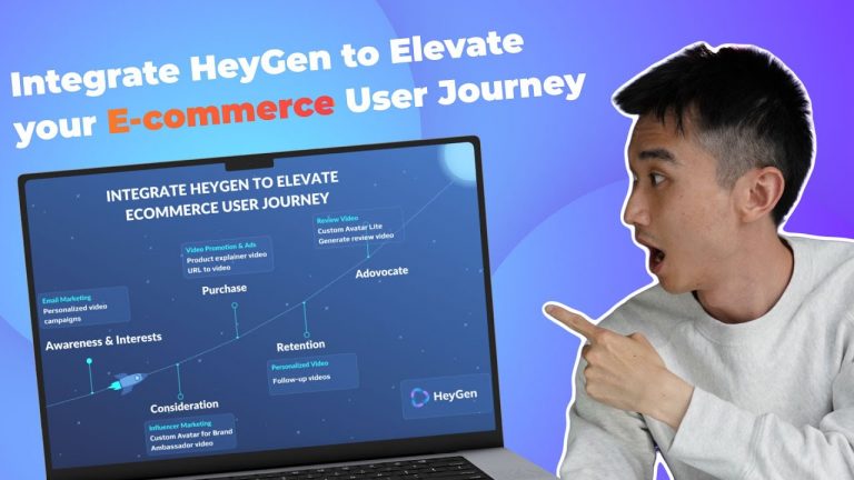 How to Integrate HeyGen to Elevate your E-commerce User Journey