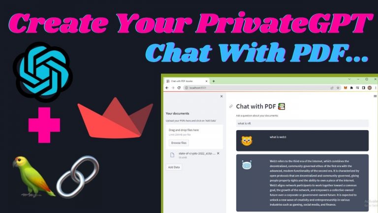 Create Your Own PrivateGPT: Step-by-Step Guide using OpenAI, LangChain, and Streamlit!