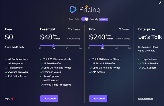 HeyGen Pricing