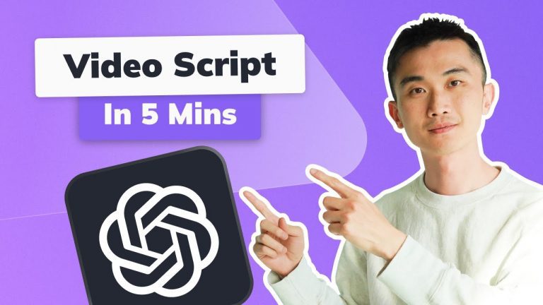 Use ChatGPT to Create Your Video Script in Just 5 Minutes! | 6 Expert Tips