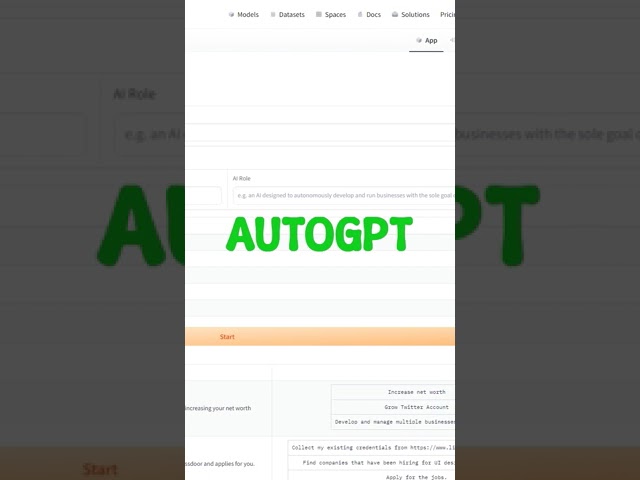 AI Tools – AutoGPT #shorts