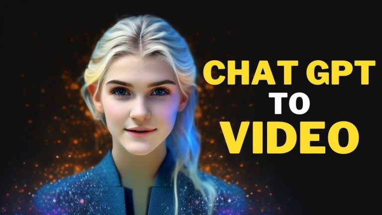 AI Video Generator : Create Realistic Avatar Video with ChatGPT