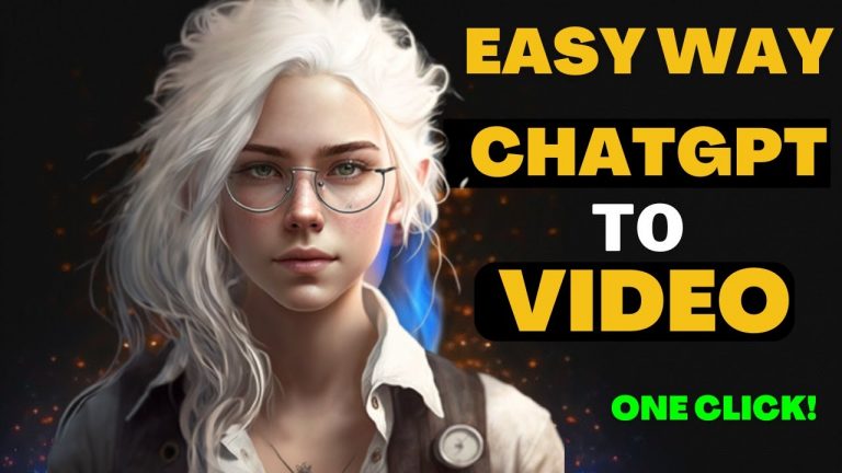 AI Video Generator: Easy Way To Create Realistic Avatar Video with ChatGPT In 5 Minutes