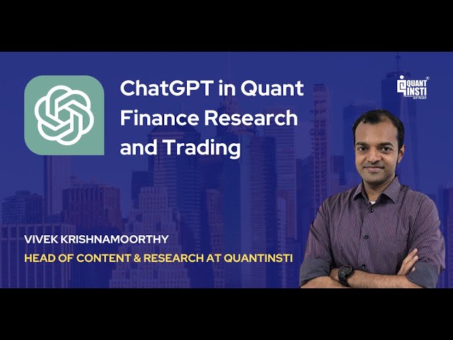 ChatGPT in Quant Finance Research and Trading