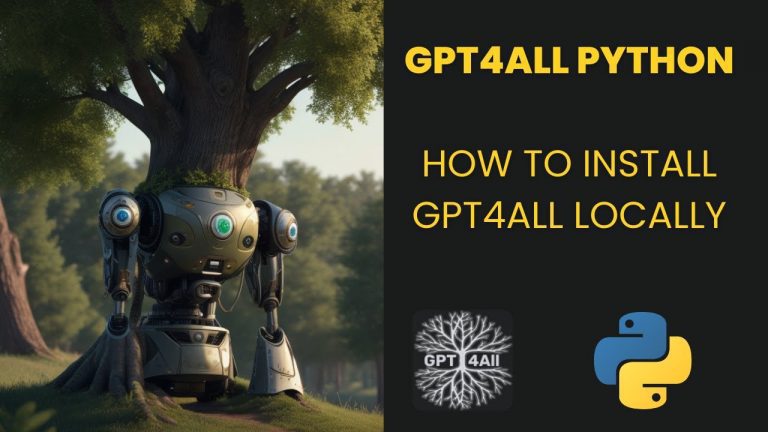 How to install GPT4All for Python – Locally – Linux