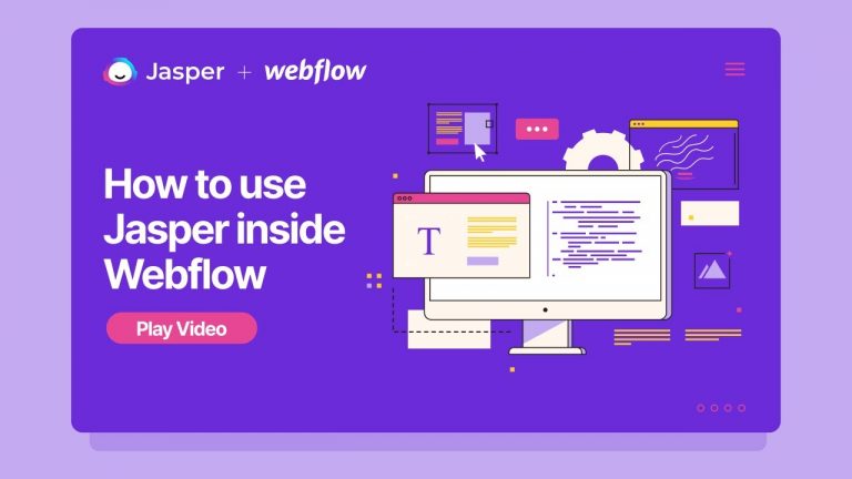 How to use Jasper inside Webflow (official)