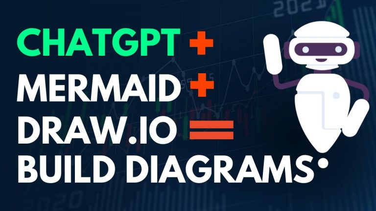 Mermaid + draw.io + ChatGPT I to Build System Diagrams