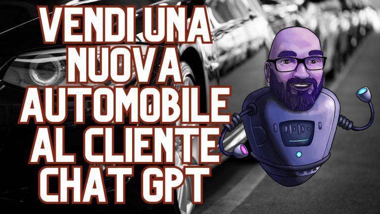 VENDI un’auto nuova di zecca a CHAT GPT